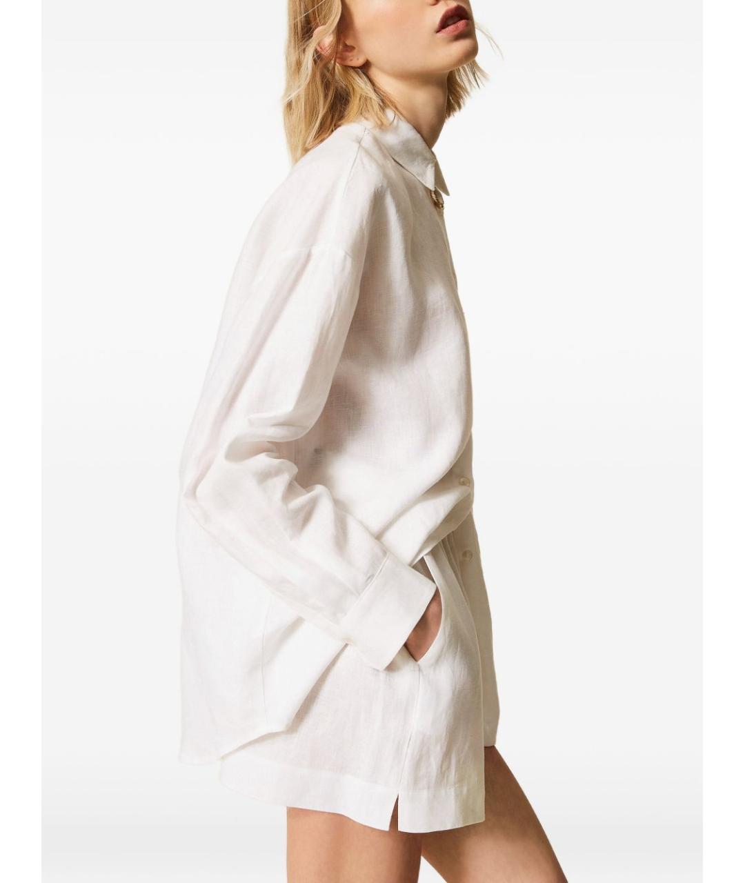 TWIN-SET Белые шорты, фото 3