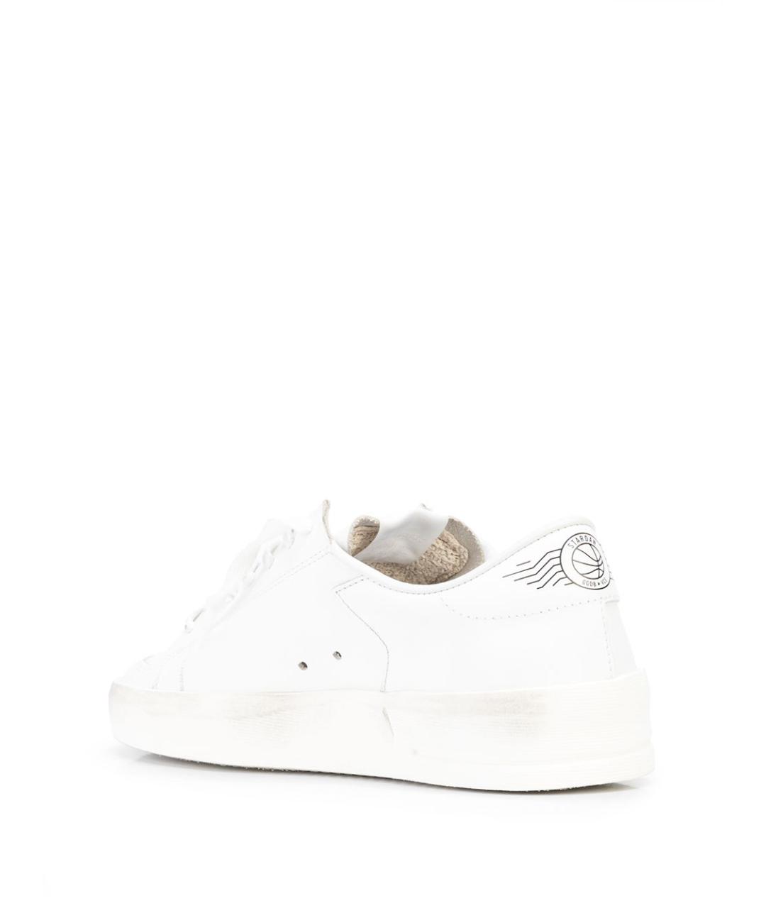 GOLDEN GOOSE DELUXE BRAND Белые кожаные кеды, фото 3