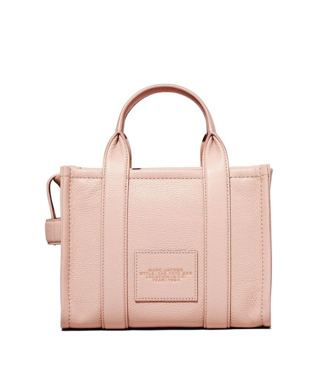 MARC JACOBS Розовая кожаная сумка через плечо, фото 2