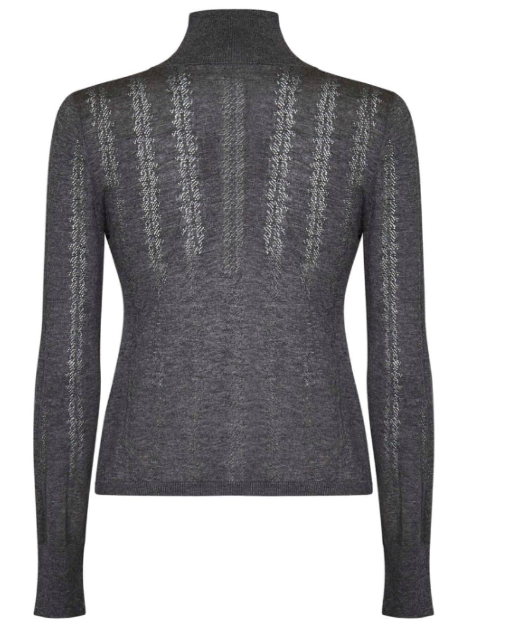 MAX MARA STUDIO Серый джемпер / свитер, фото 2