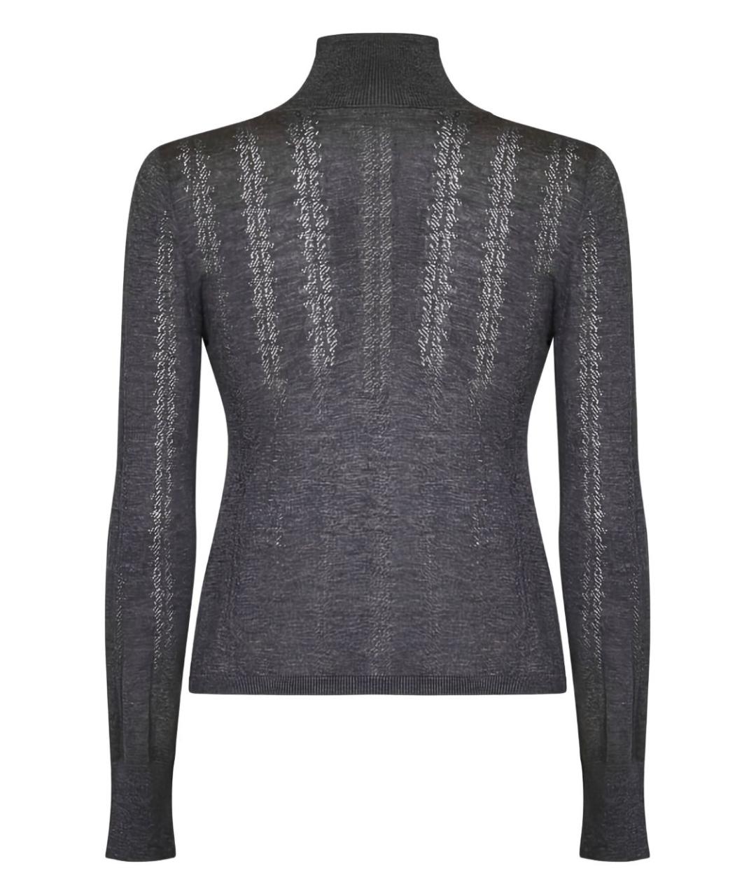 MAX MARA STUDIO Серый джемпер / свитер, фото 3