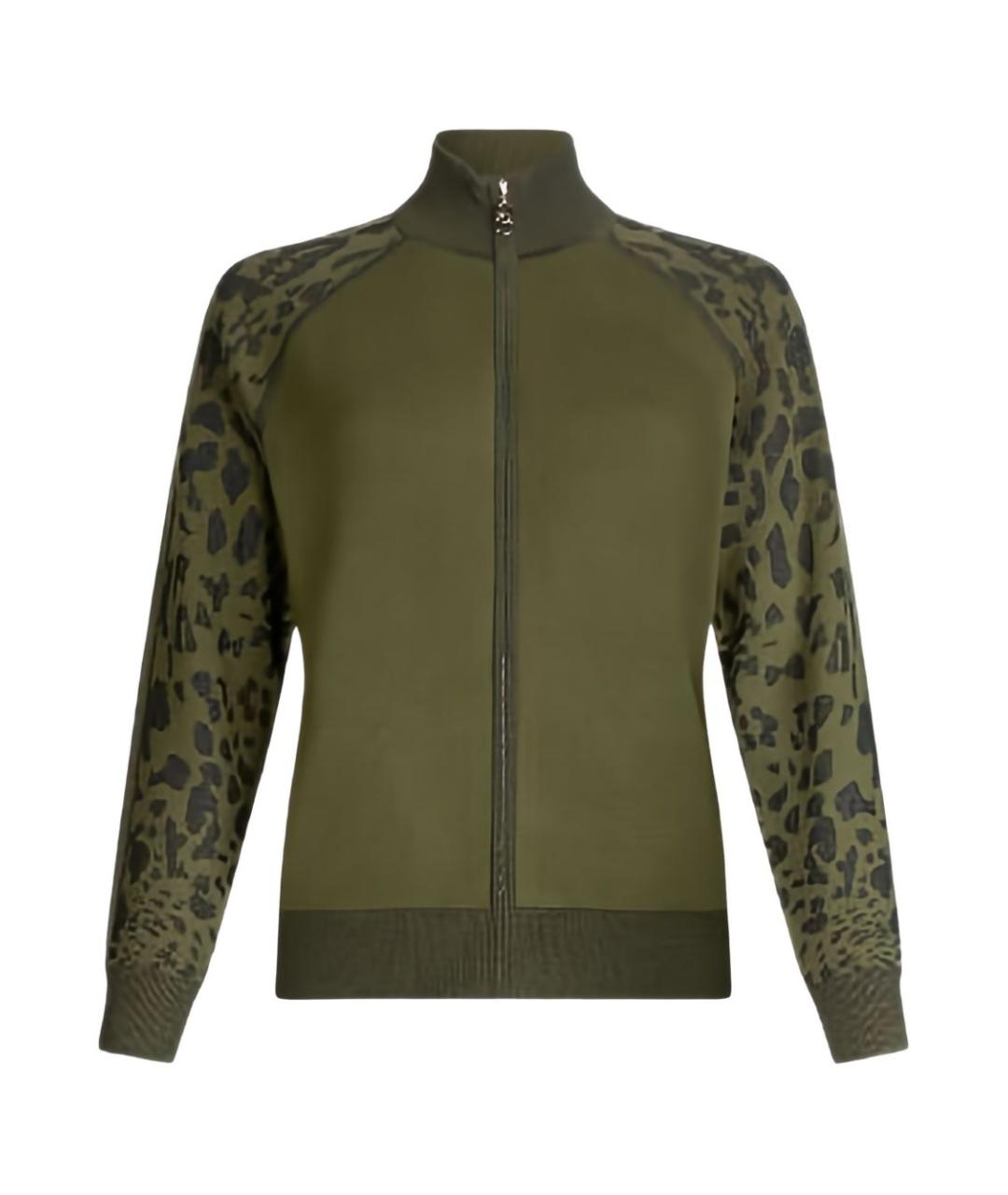 LIU JO Зеленый вискозный кардиган, фото 1