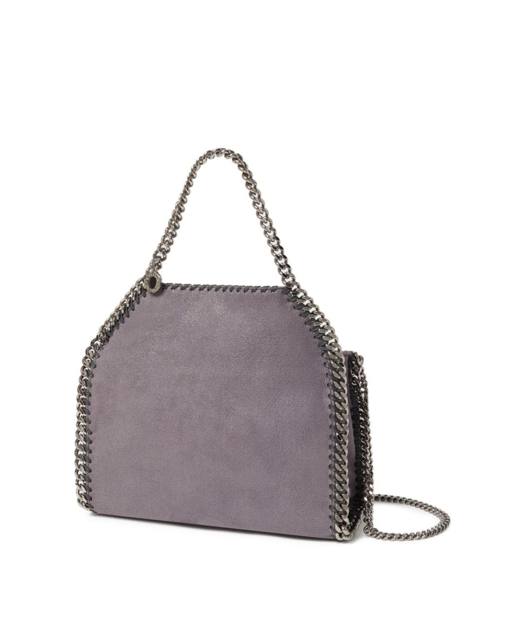 STELLA MCCARTNEY Серая сумка тоут из искусственной кожи, фото 4