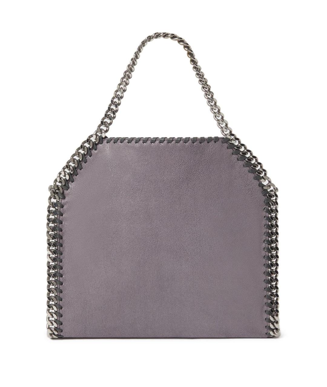 STELLA MCCARTNEY Серая сумка тоут из искусственной кожи, фото 2