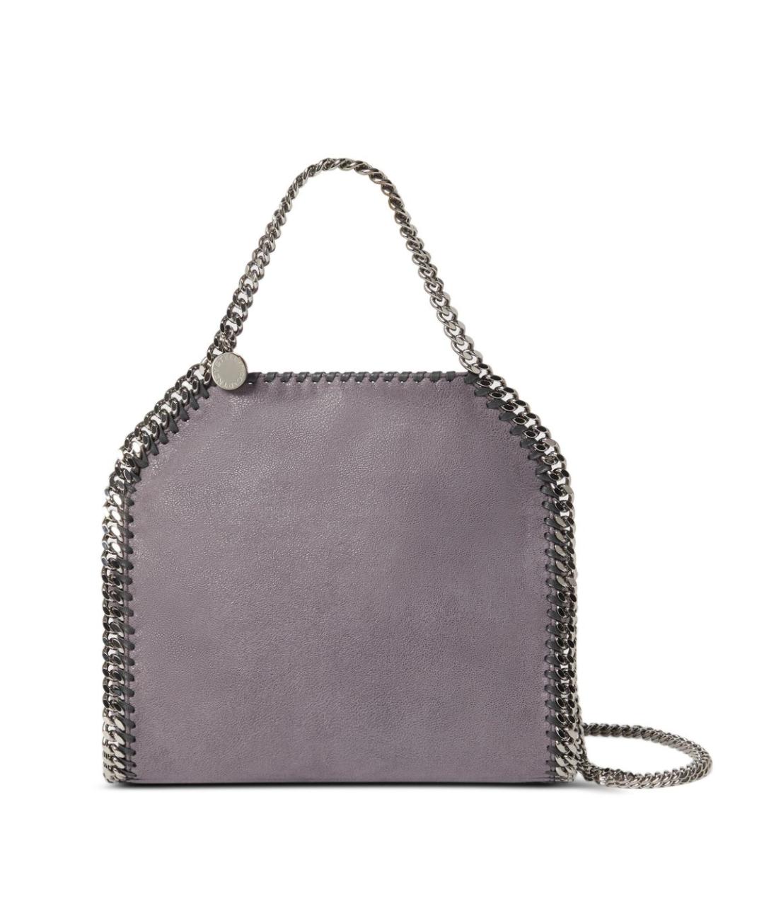 STELLA MCCARTNEY Серая сумка тоут из искусственной кожи, фото 1