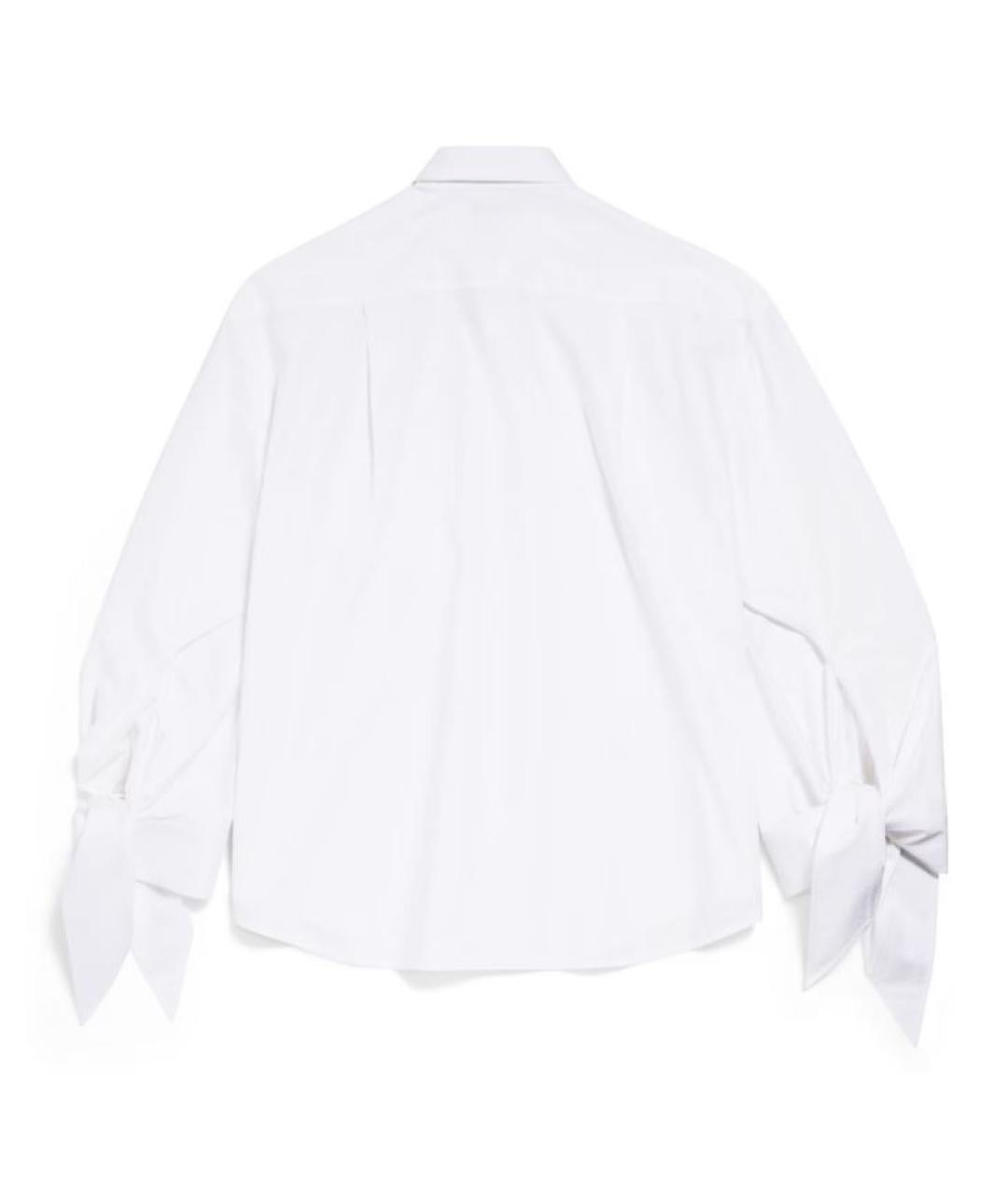 BALENCIAGA Белая хлопковая рубашка, фото 2
