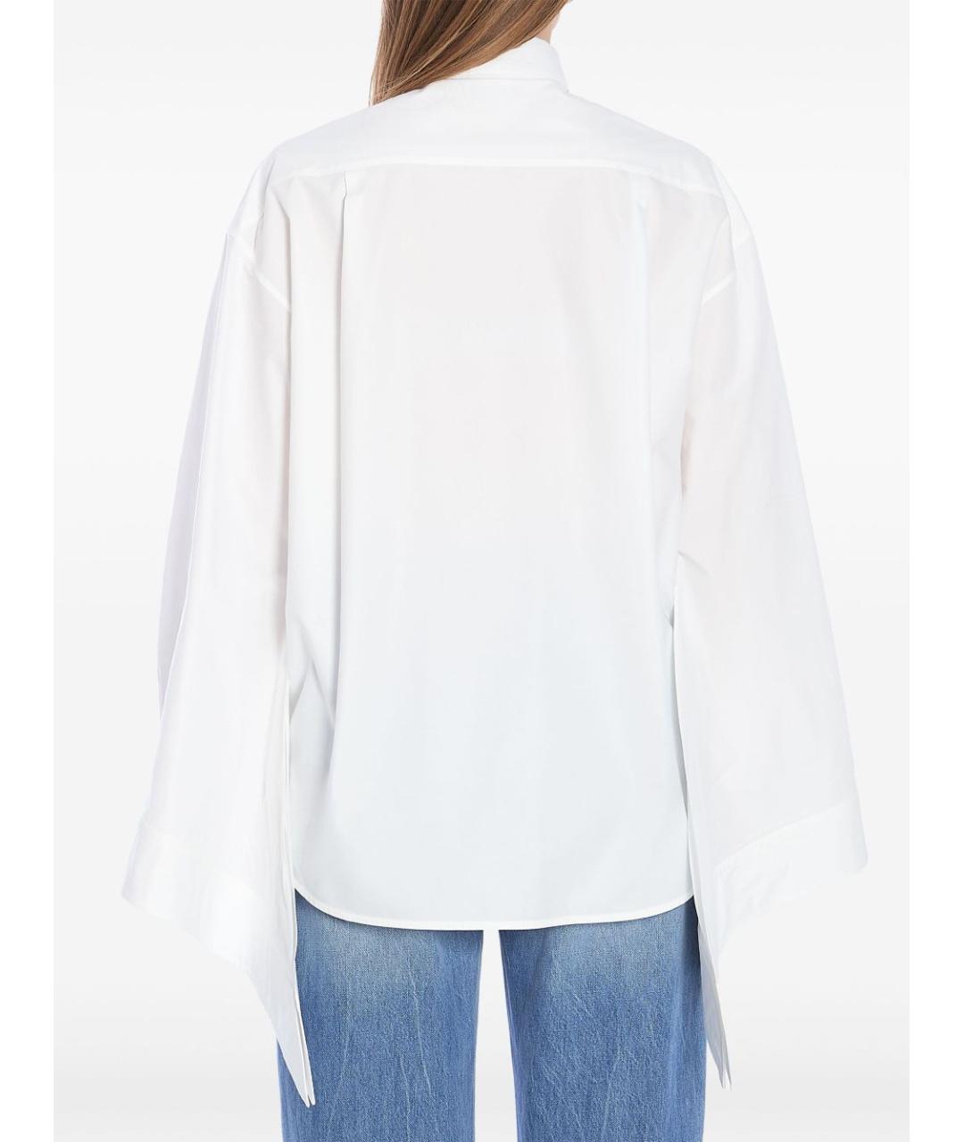 BALENCIAGA Белая хлопковая рубашка, фото 3