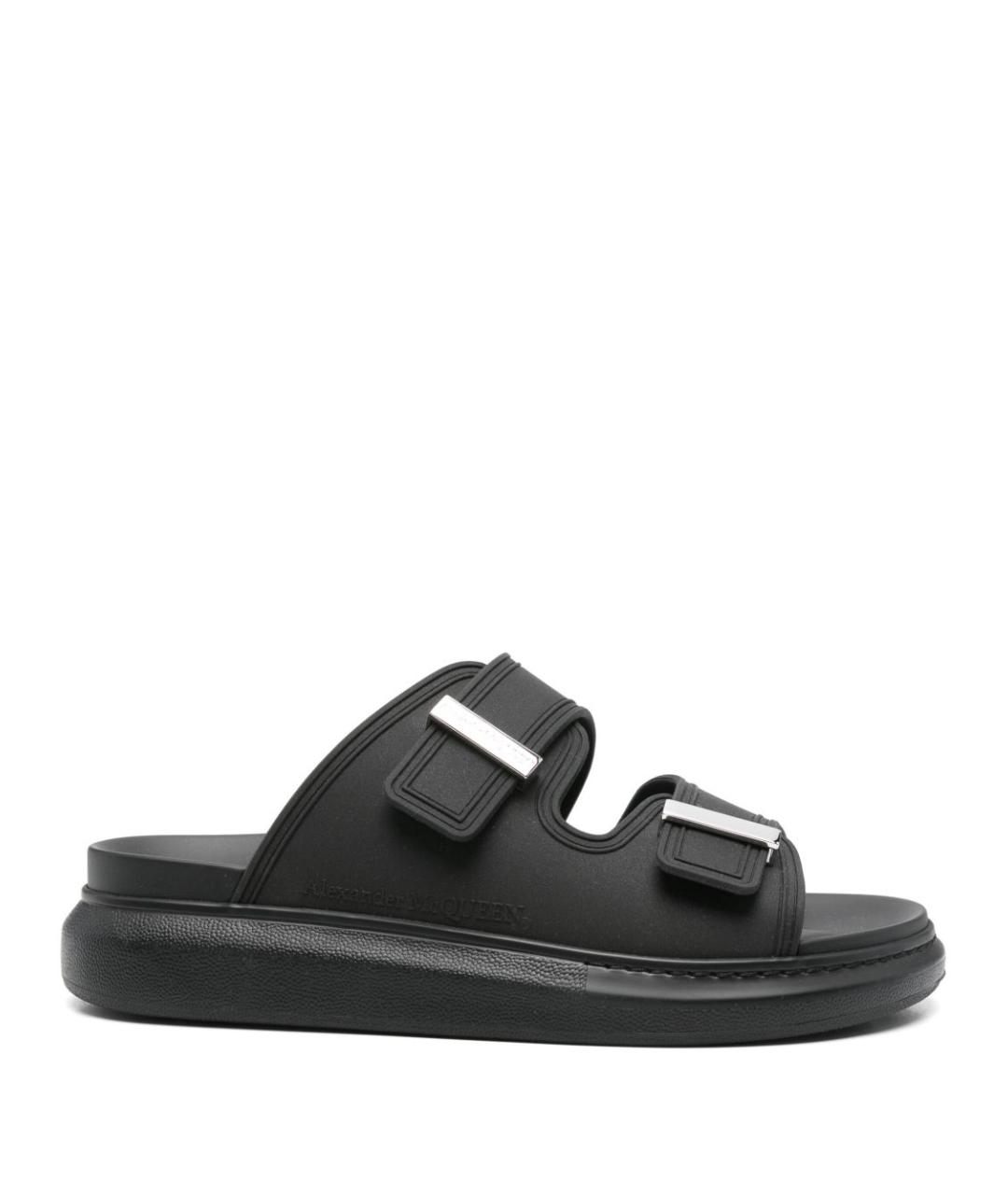 ALEXANDER MCQUEEN Черные сандалии, фото 1