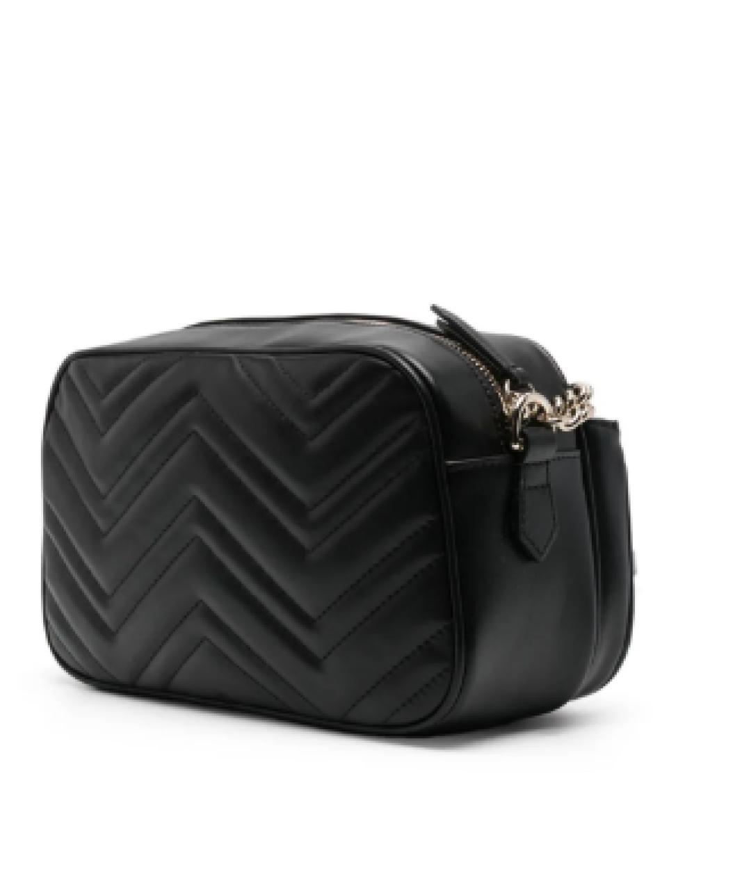 GUCCI Черная кожаная сумка через плечо, фото 3