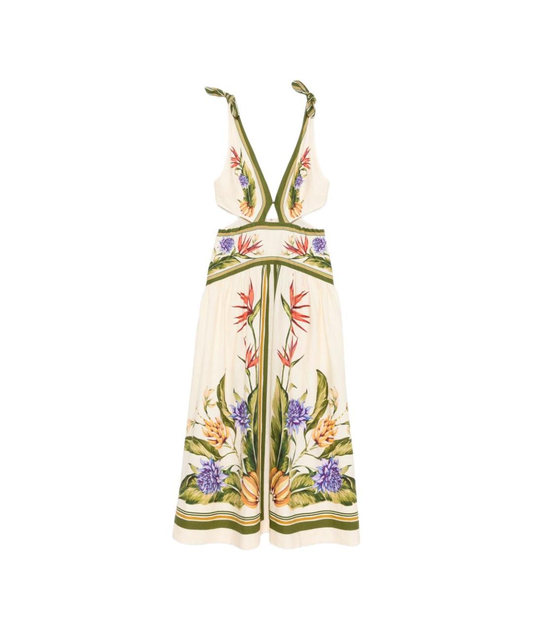 FARM RIO Мульти льняной сарафан, фото 1