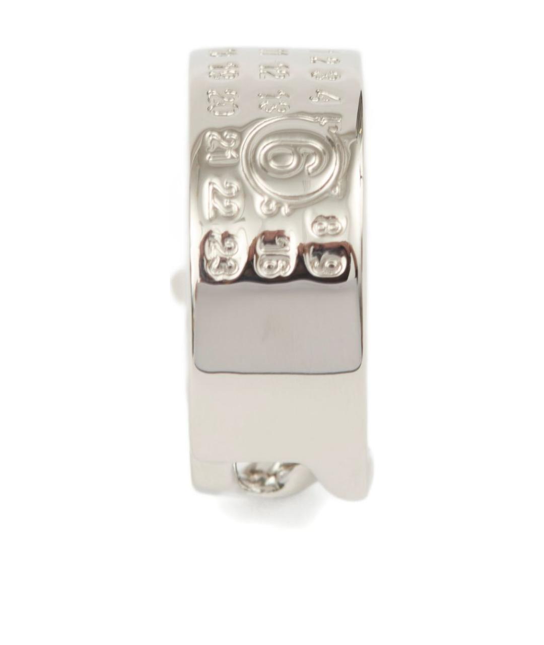 MM6 MAISON MARGIELA Серебряное металлическое кольцо, фото 2