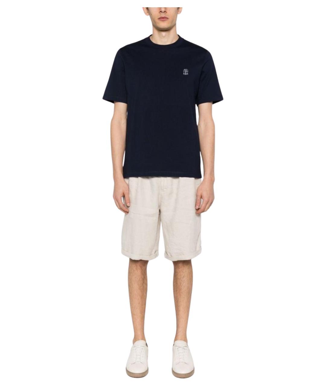 BRUNELLO CUCINELLI Темно-синий джемпер / свитер, фото 5