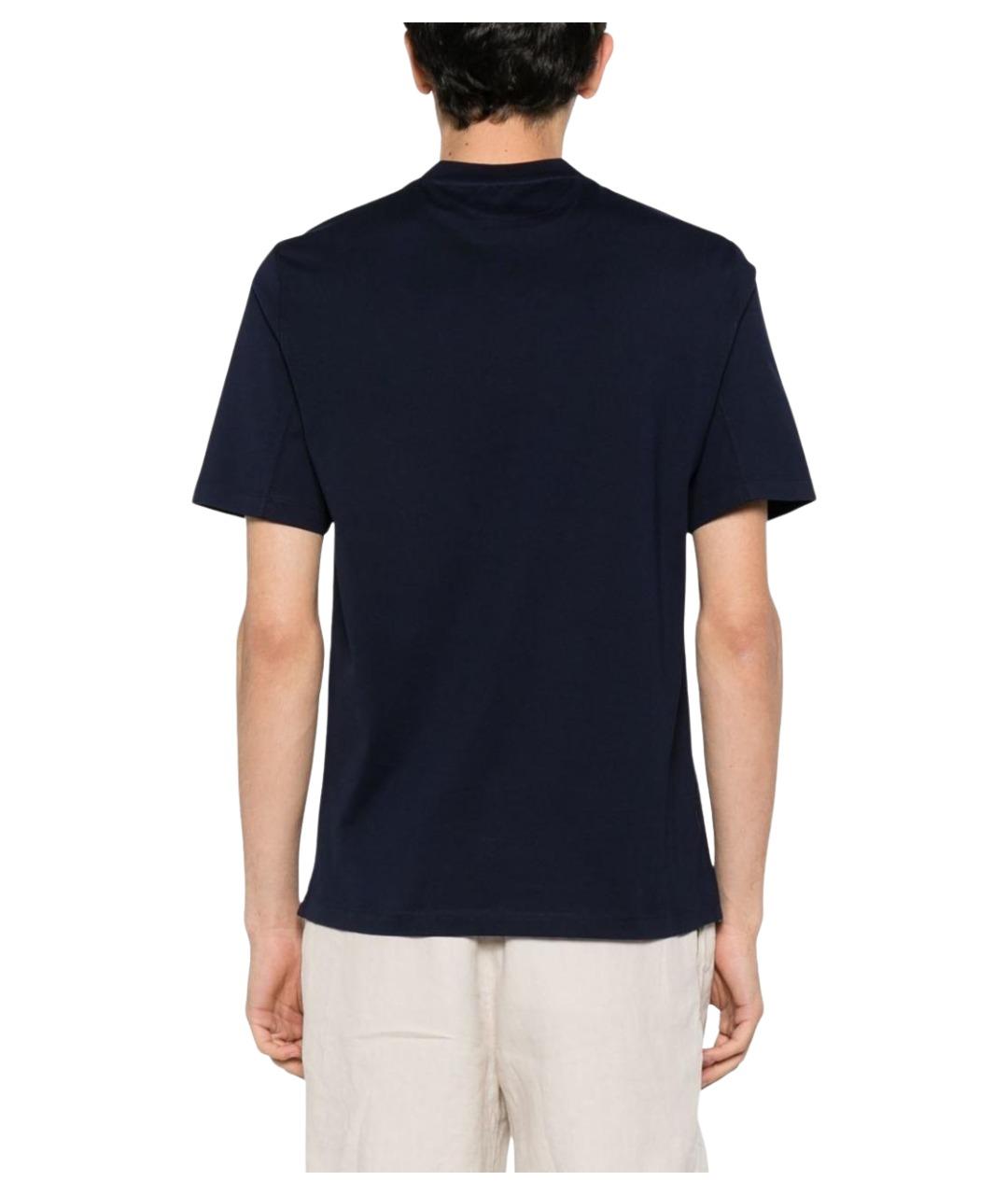 BRUNELLO CUCINELLI Темно-синий джемпер / свитер, фото 4