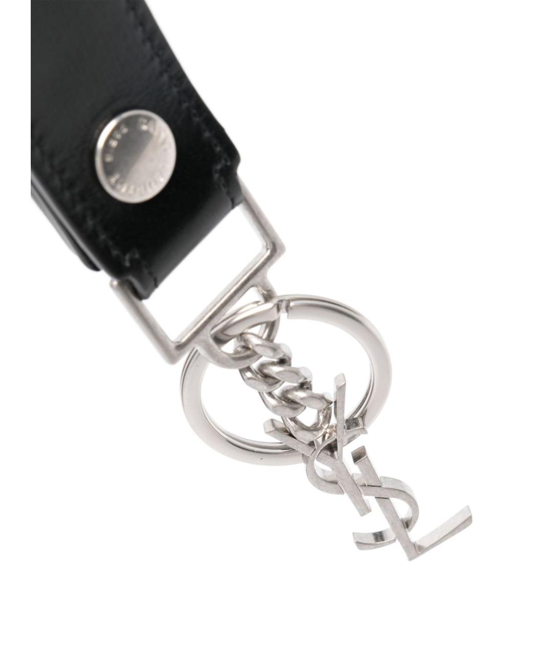 SAINT LAURENT Серебрянный брелок, фото 3