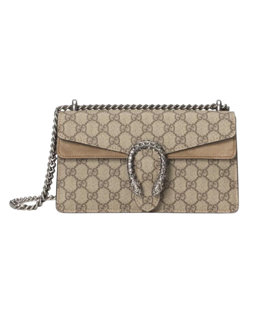 GUCCI Бежевая сумка через плечо, фото 8