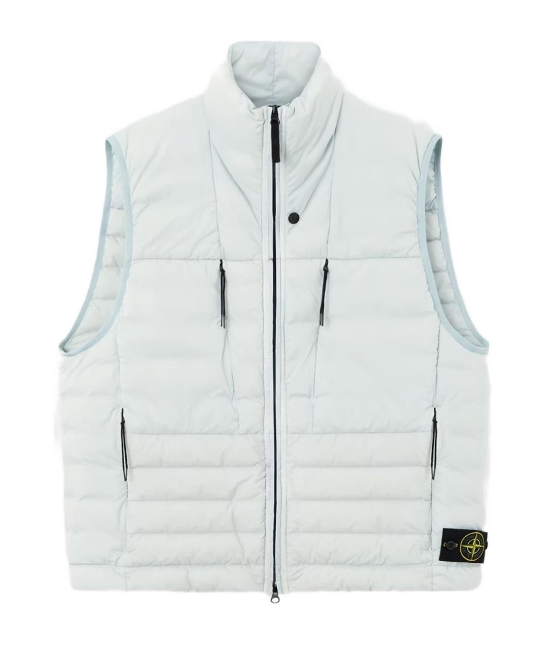 STONE ISLAND Голубой жилет, фото 1