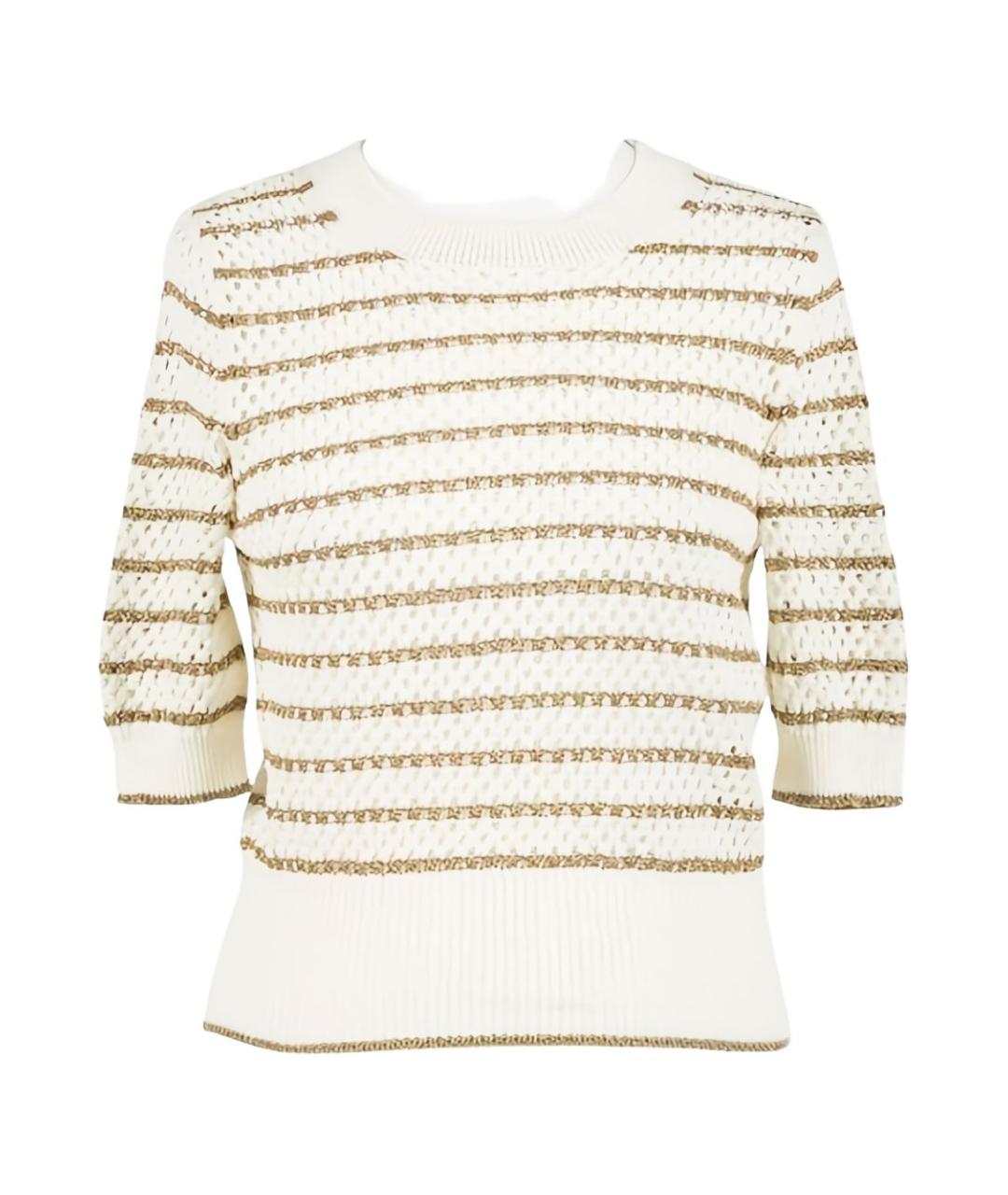 TWIN-SET Зеленый хлопковый джемпер / свитер, фото 6