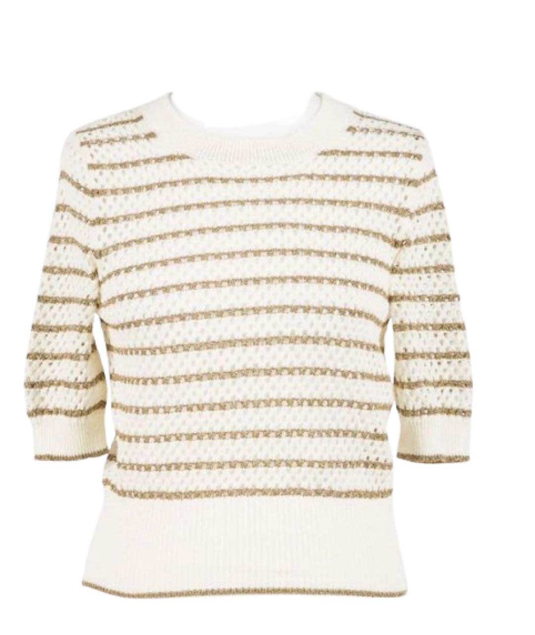 TWIN-SET Зеленый хлопковый джемпер / свитер, фото 1