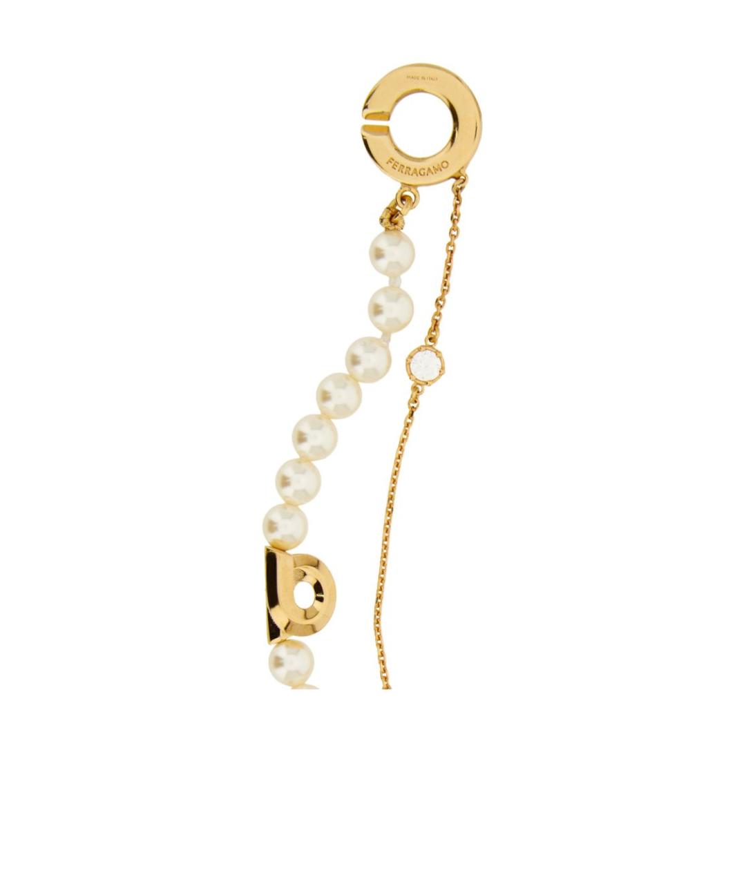 FERRAGAMO Золотой металлический браслет, фото 3