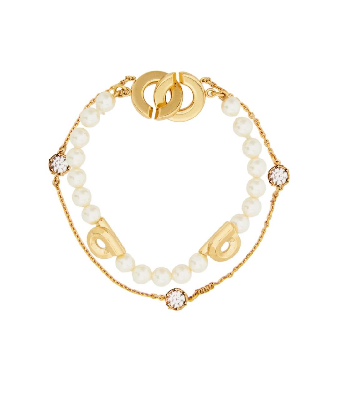 FERRAGAMO Золотой металлический браслет, фото 1