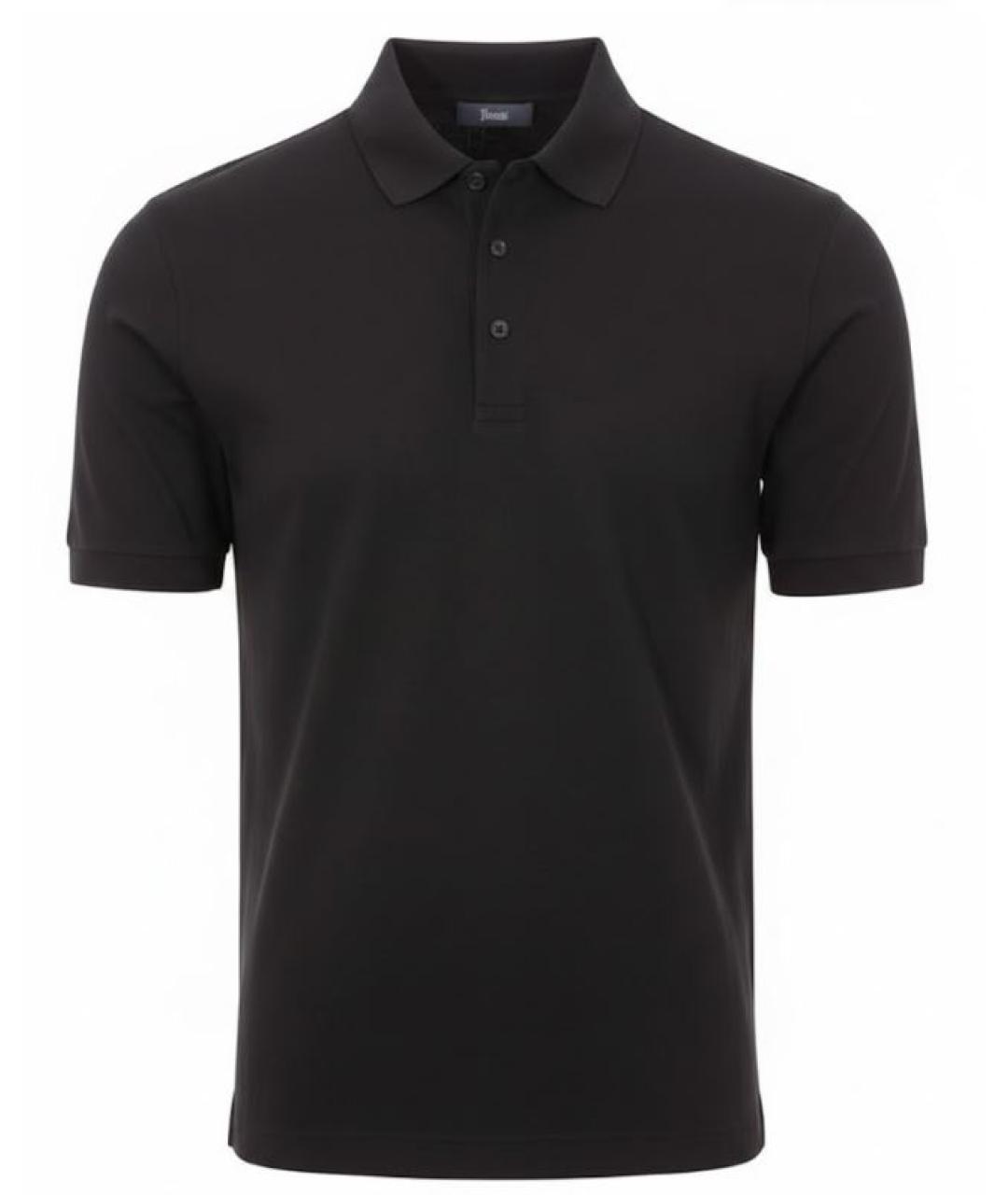 HERNO Черная футболка, фото 1