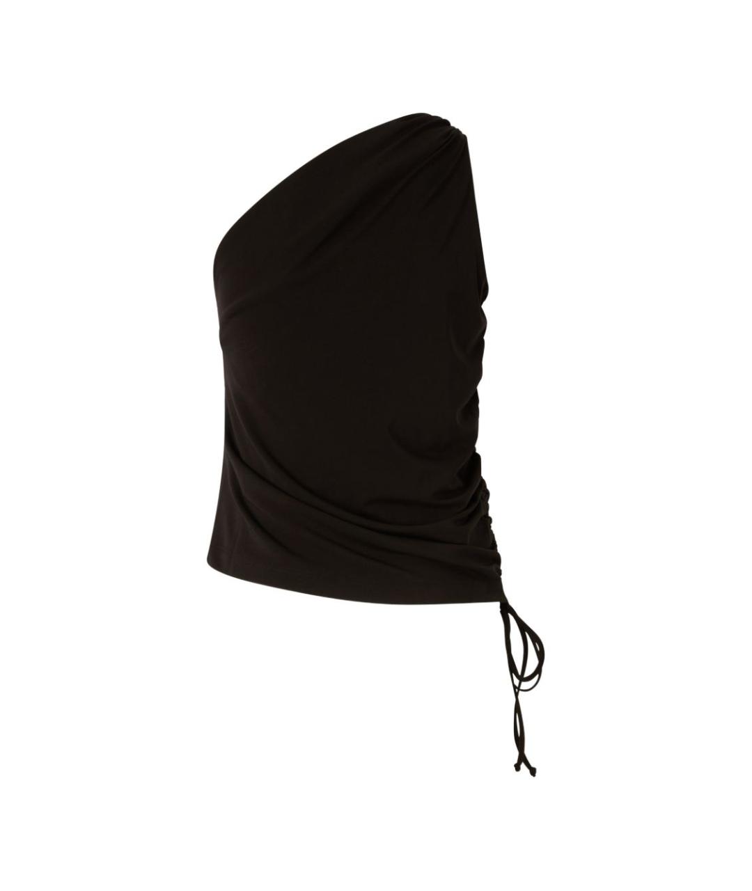 PINKO Черная майка, фото 4