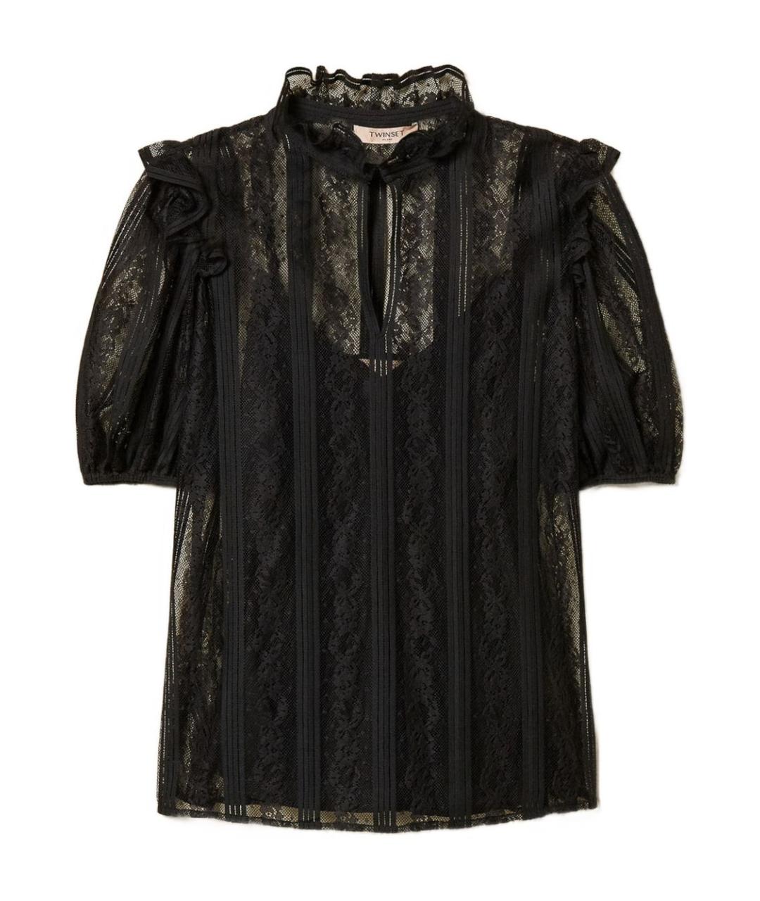 TWIN-SET Черная блузы, фото 1