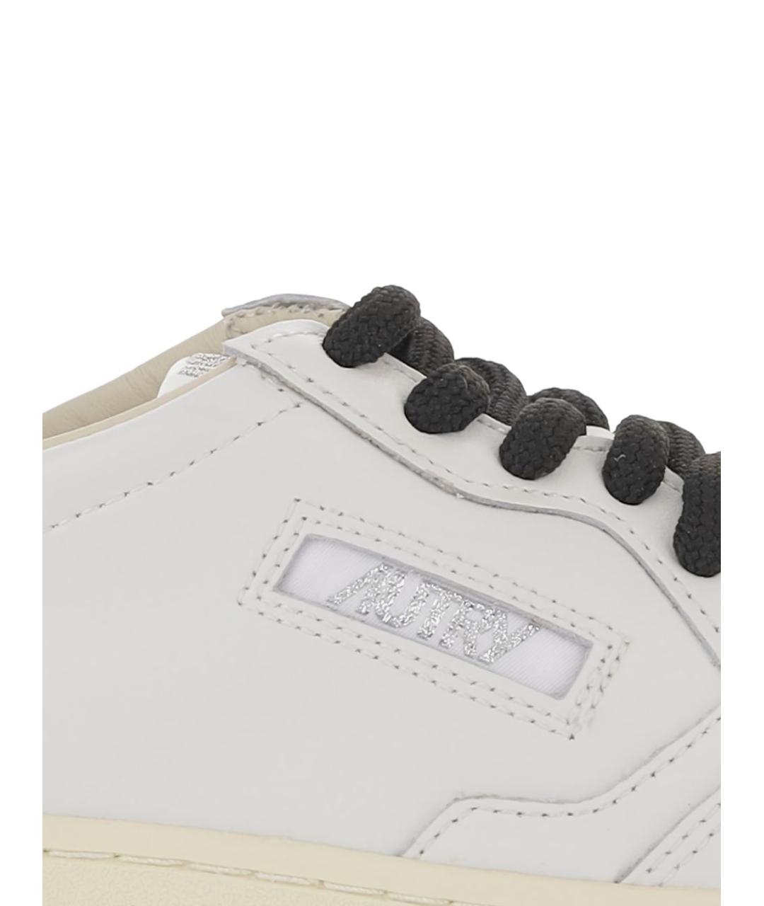 AUTRY Белые кожаные кеды, фото 3