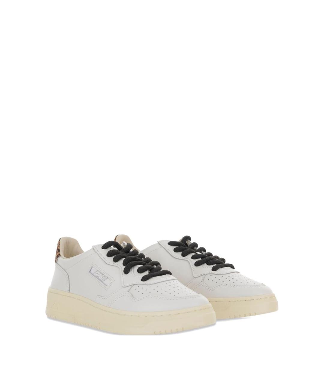 AUTRY Белые кожаные кеды, фото 2