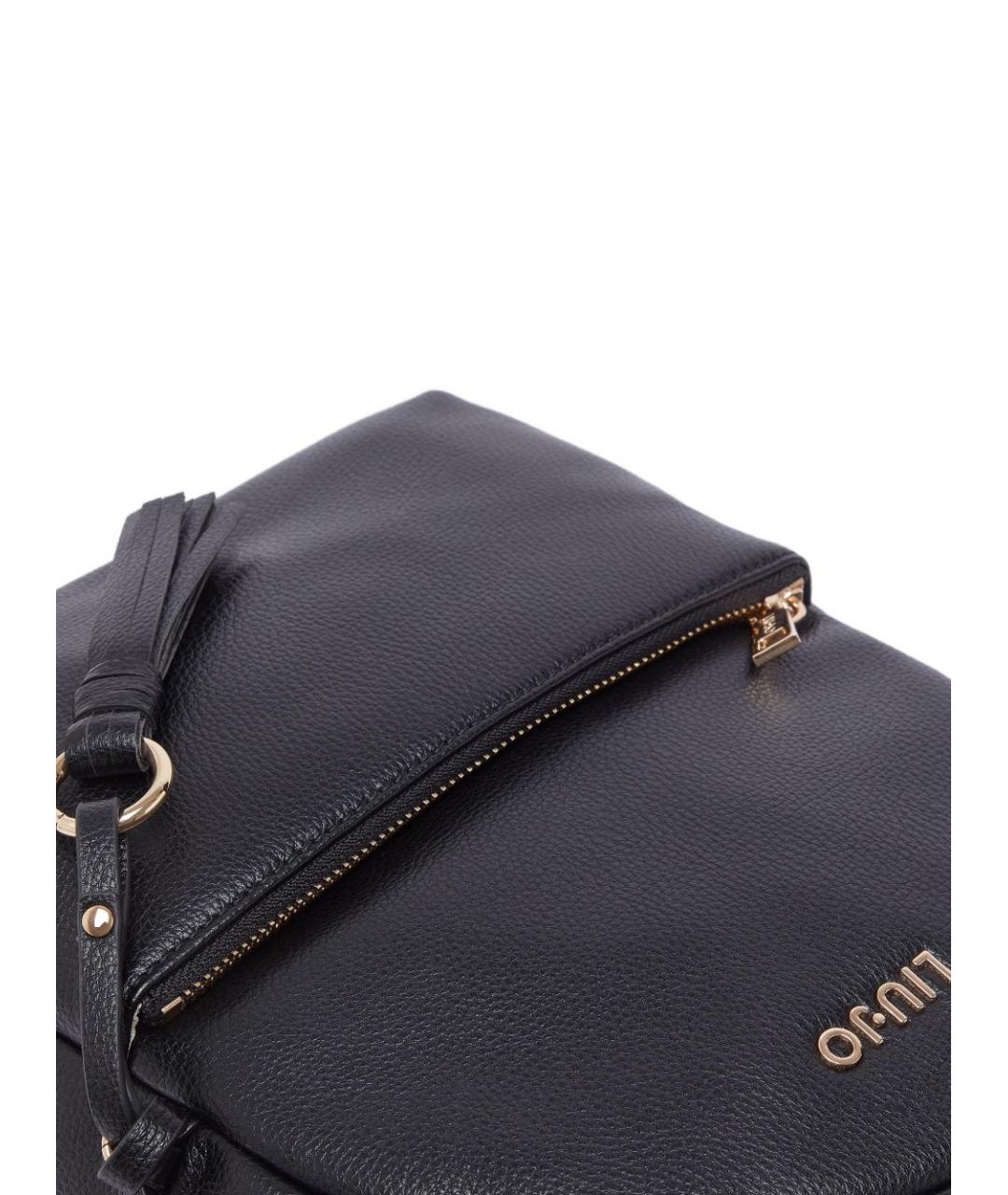 LIU JO Черный рюкзак из искусственной кожи, фото 3