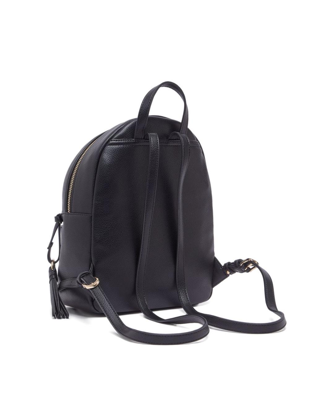 LIU JO Черный рюкзак из искусственной кожи, фото 5