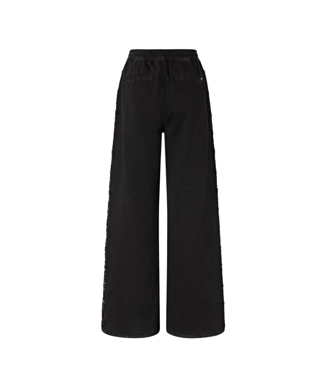 PINKO Черные прямые брюки, фото 2