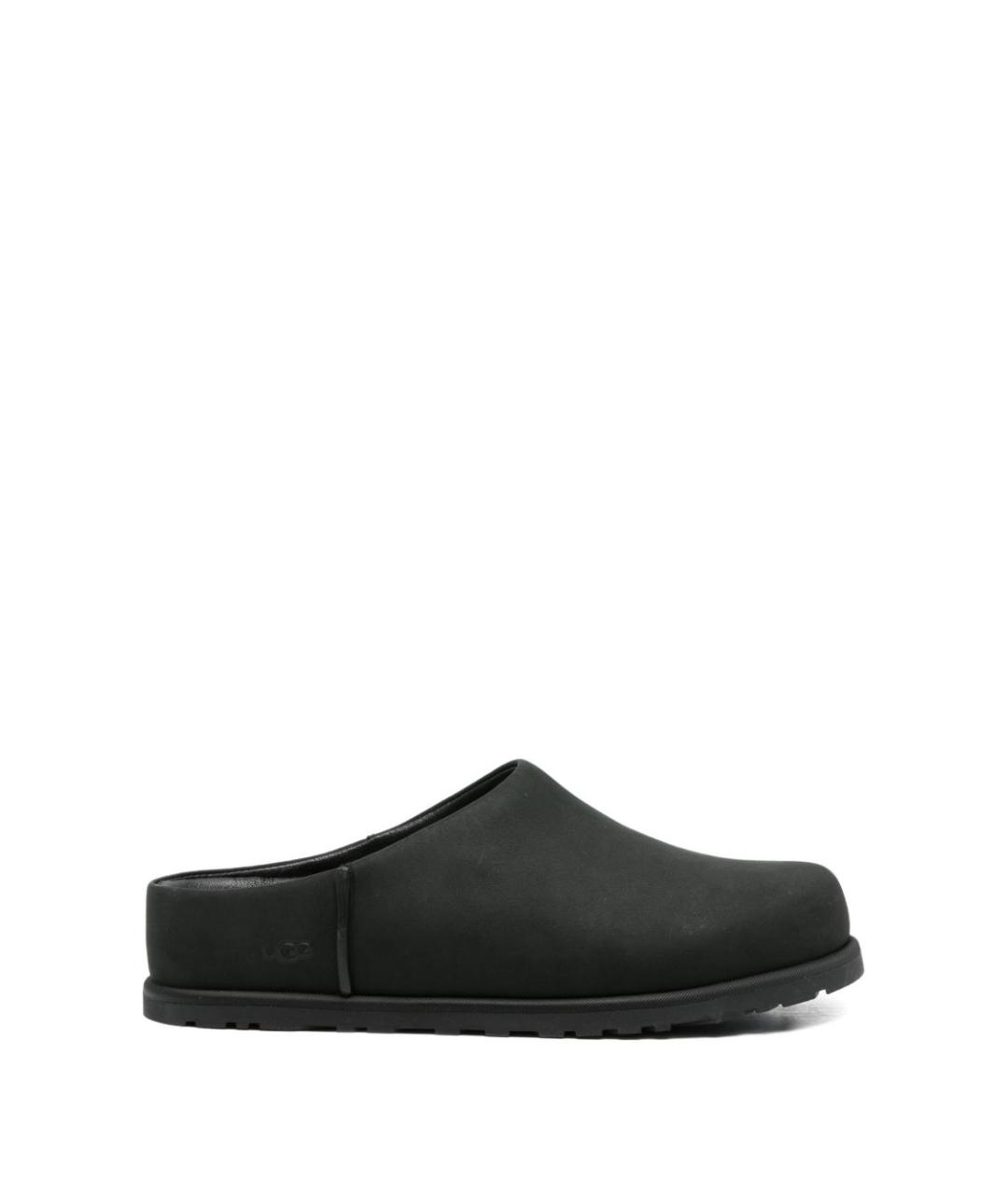 UGG AUSTRALIA Черные замшевые мюли, фото 1