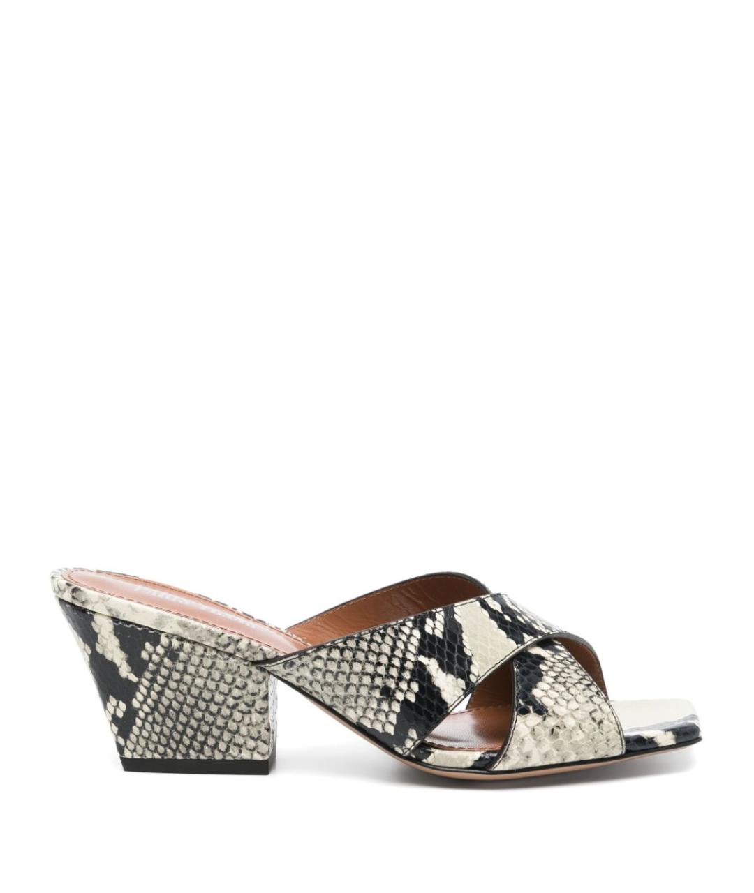 PARIS TEXAS Мульти кожаные мюли, фото 1