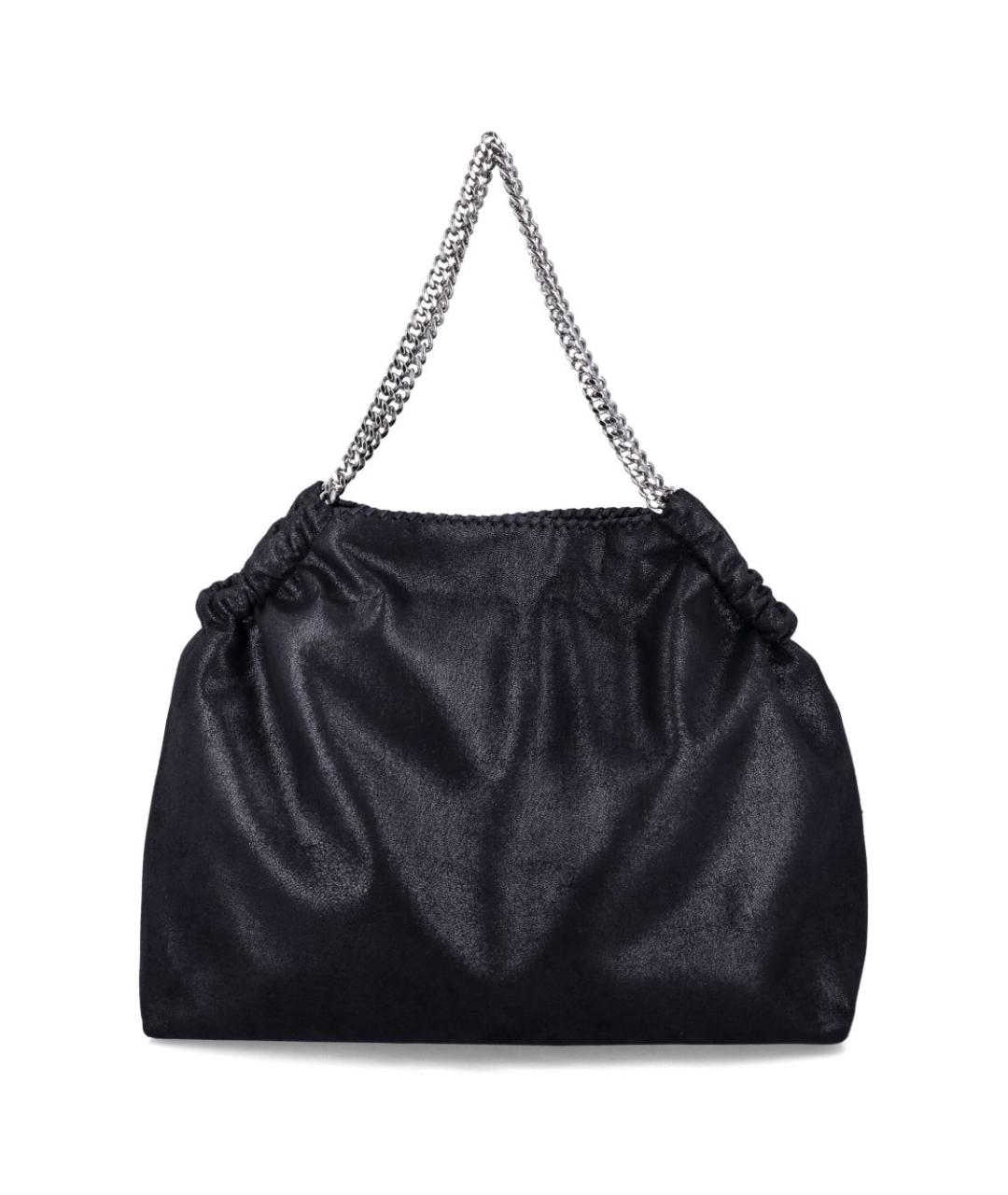 STELLA MCCARTNEY Черная сумка тоут из искусственной кожи, фото 3