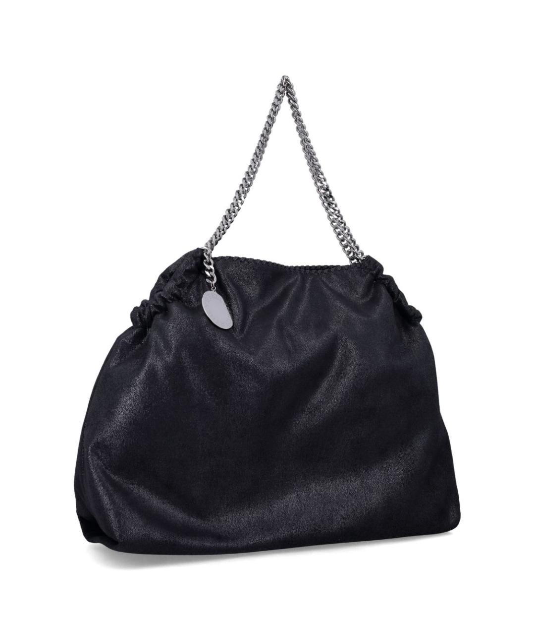 STELLA MCCARTNEY Черная сумка тоут из искусственной кожи, фото 4