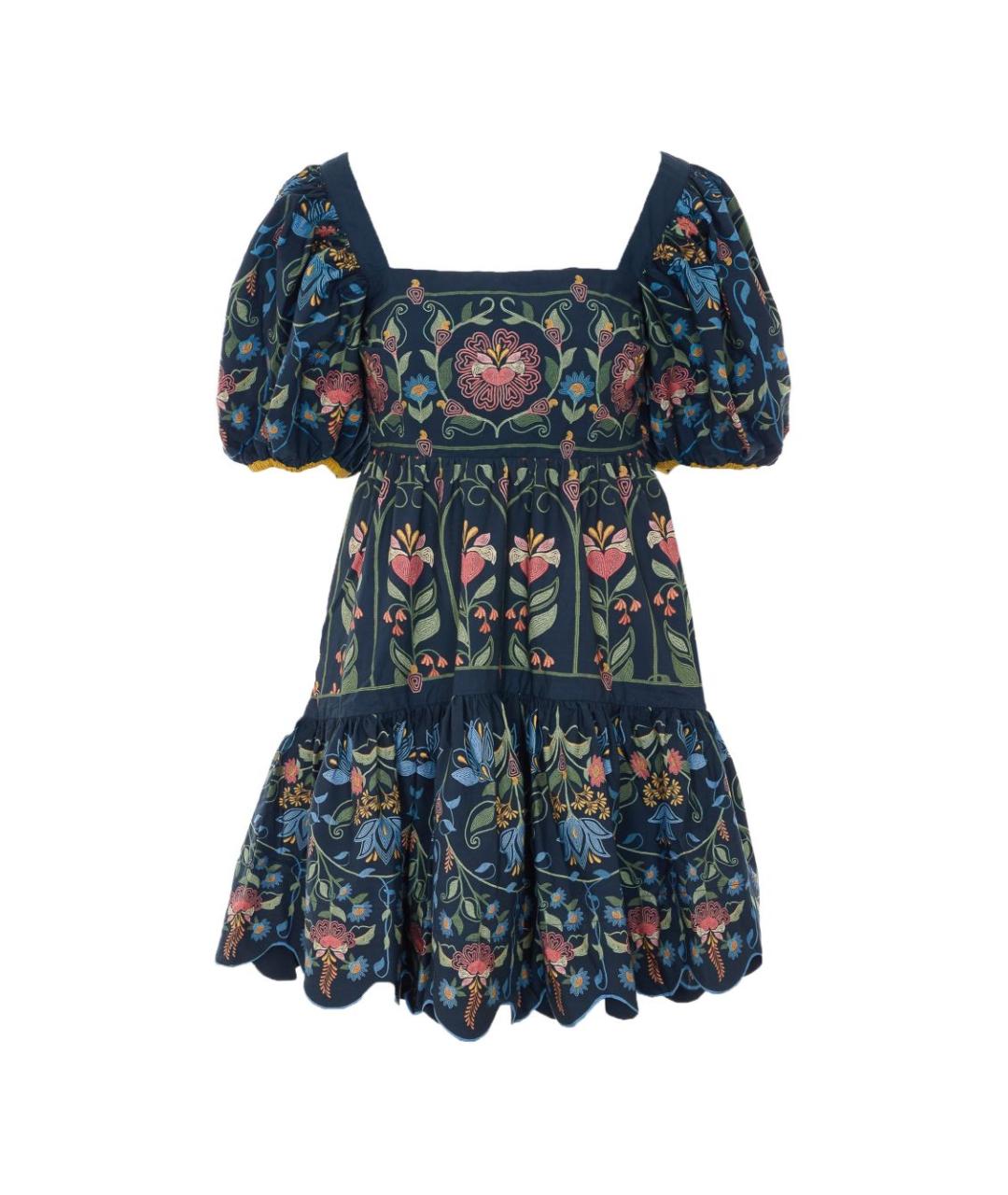 FARM RIO Мульти хлопковое повседневное платье, фото 1