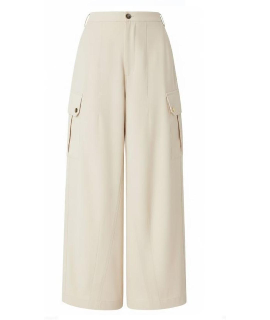 PINKO Хлопковые прямые брюки, фото 1