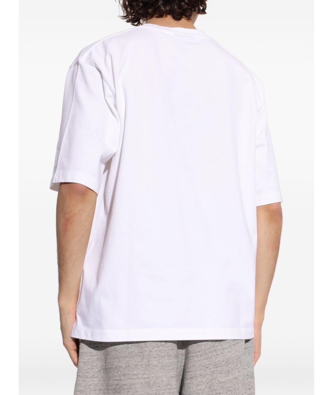 DSQUARED2 Белая хлопковая футболка, фото 2