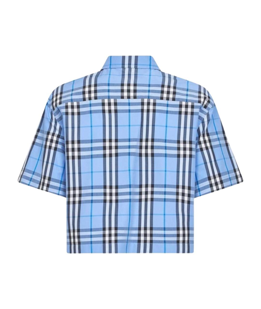 BURBERRY Синяя рубашка, фото 2