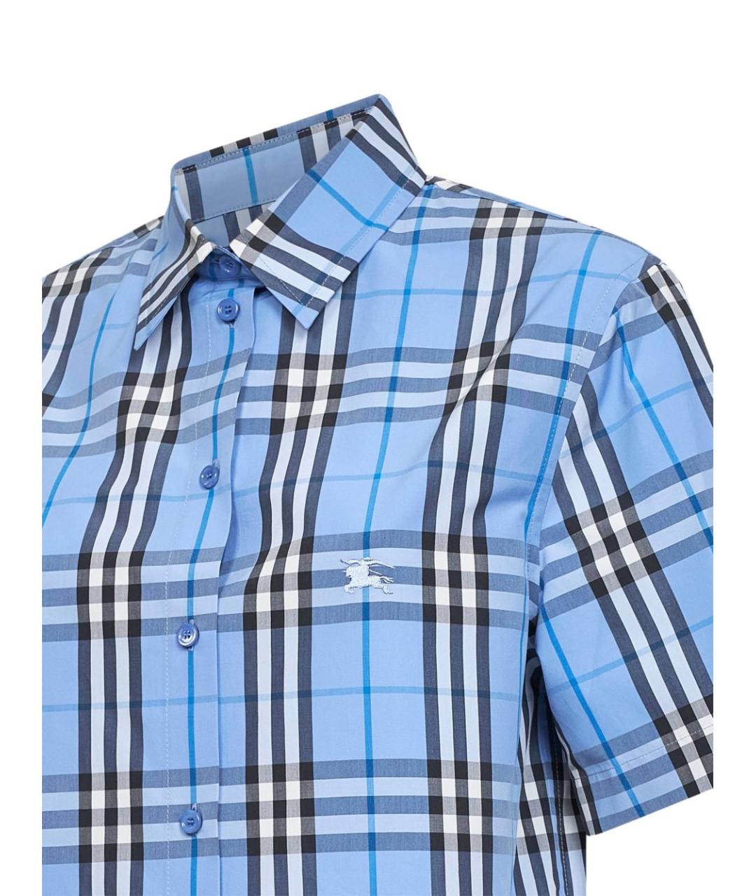 BURBERRY Синяя рубашка, фото 3