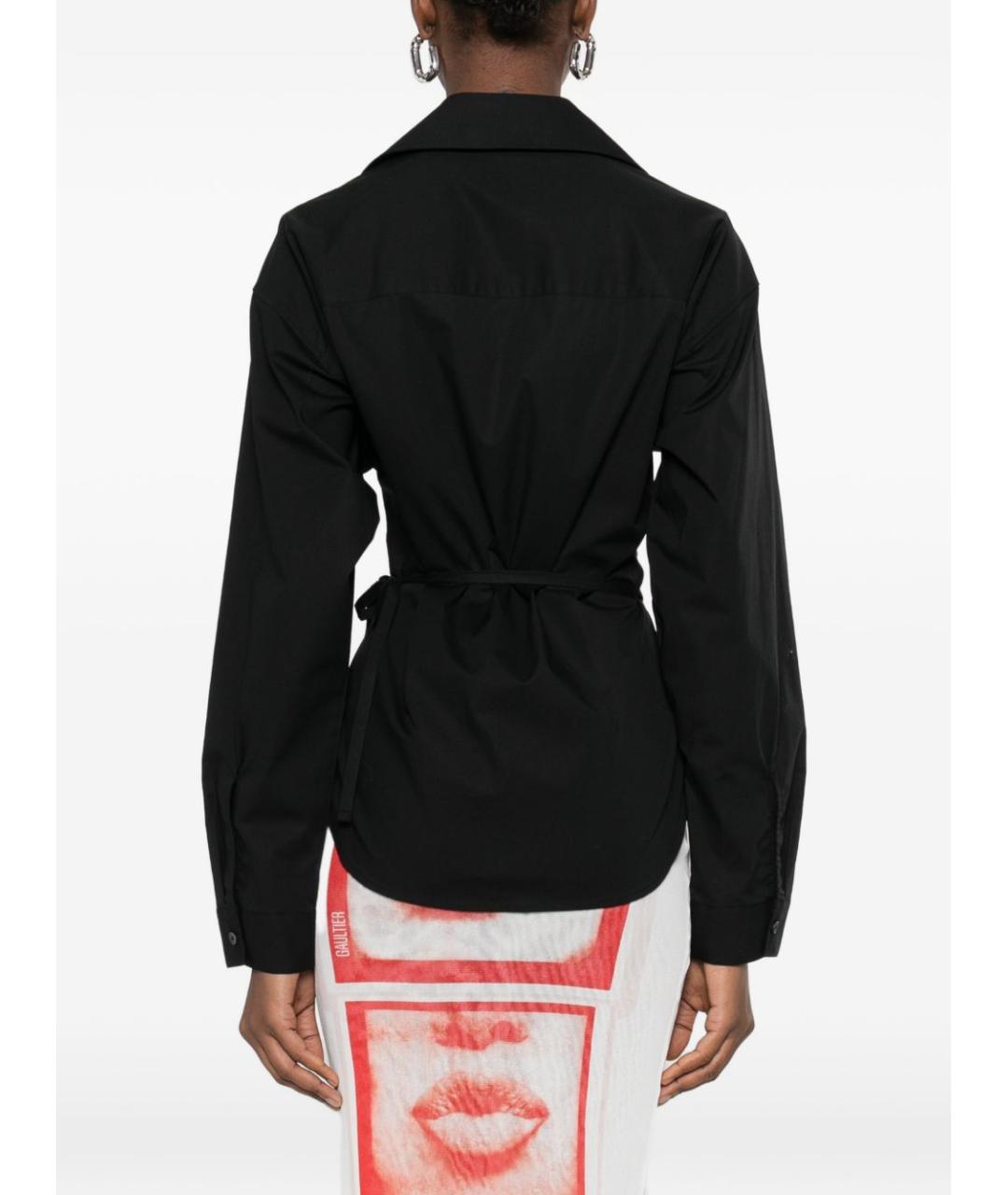 DIESEL Черная хлопковая рубашка, фото 4