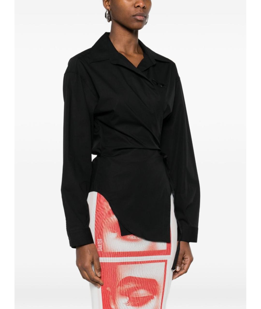 DIESEL Черная хлопковая рубашка, фото 2