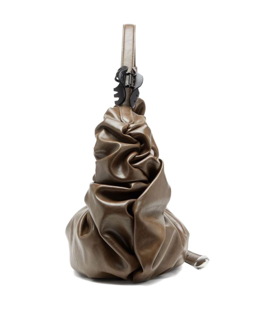 DIESEL Коричневая сумка через плечо, фото 4