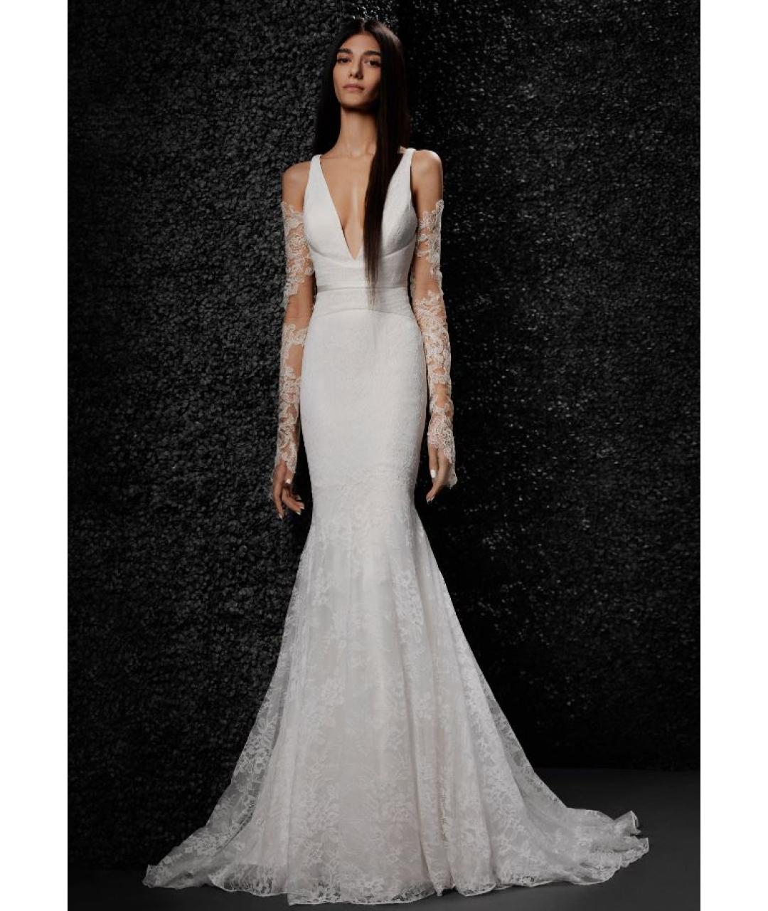 VERA WANG Белое свадебное платье, фото 3