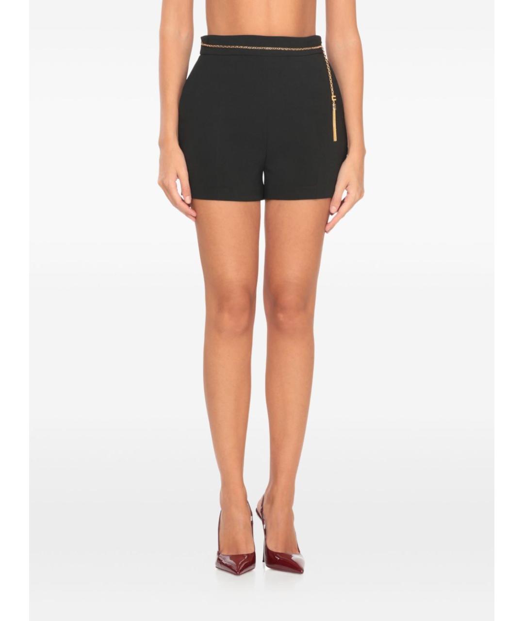 ELISABETTA FRANCHI Черные шорты, фото 2