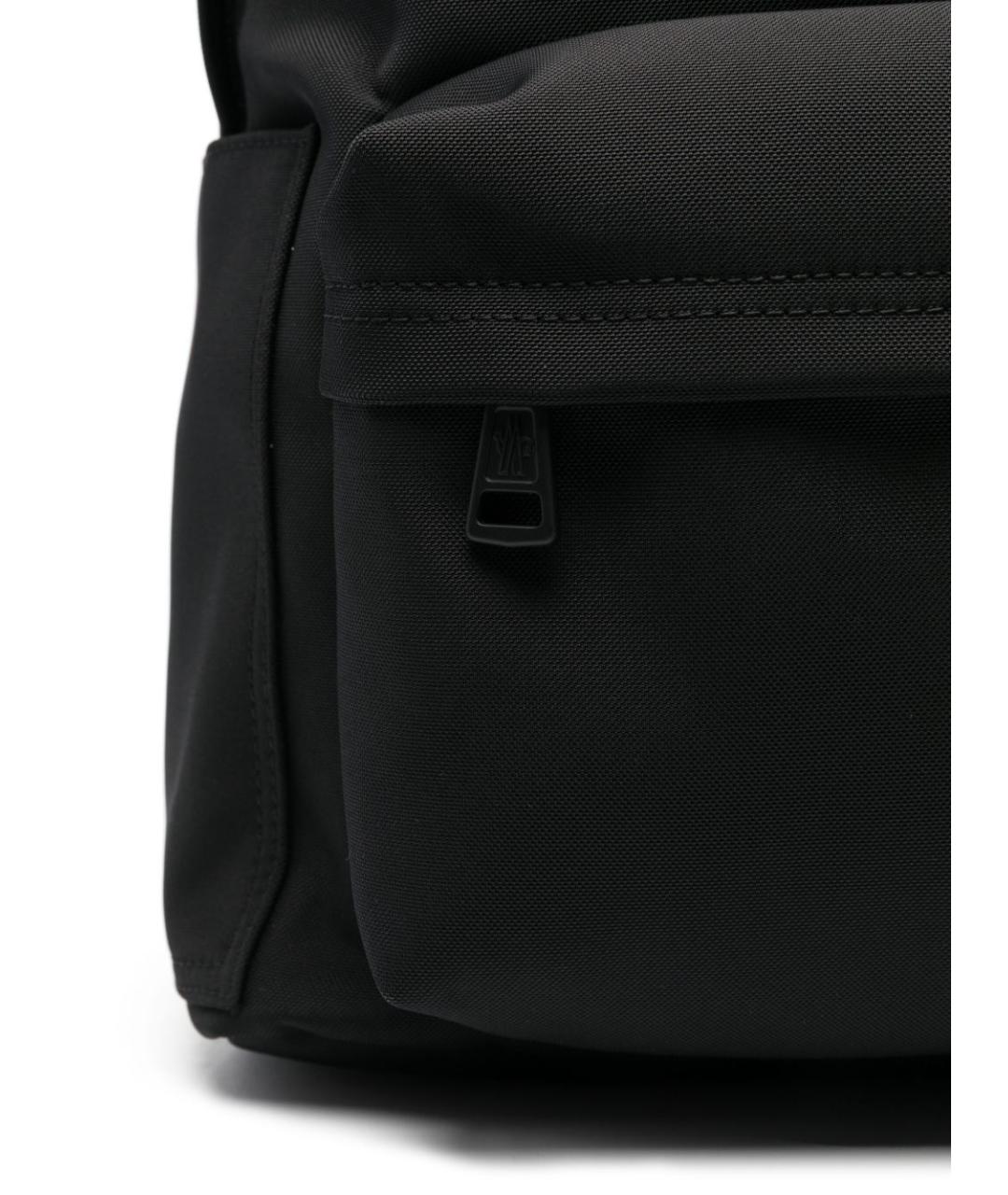 MONCLER Черный тканевый рюкзак, фото 5