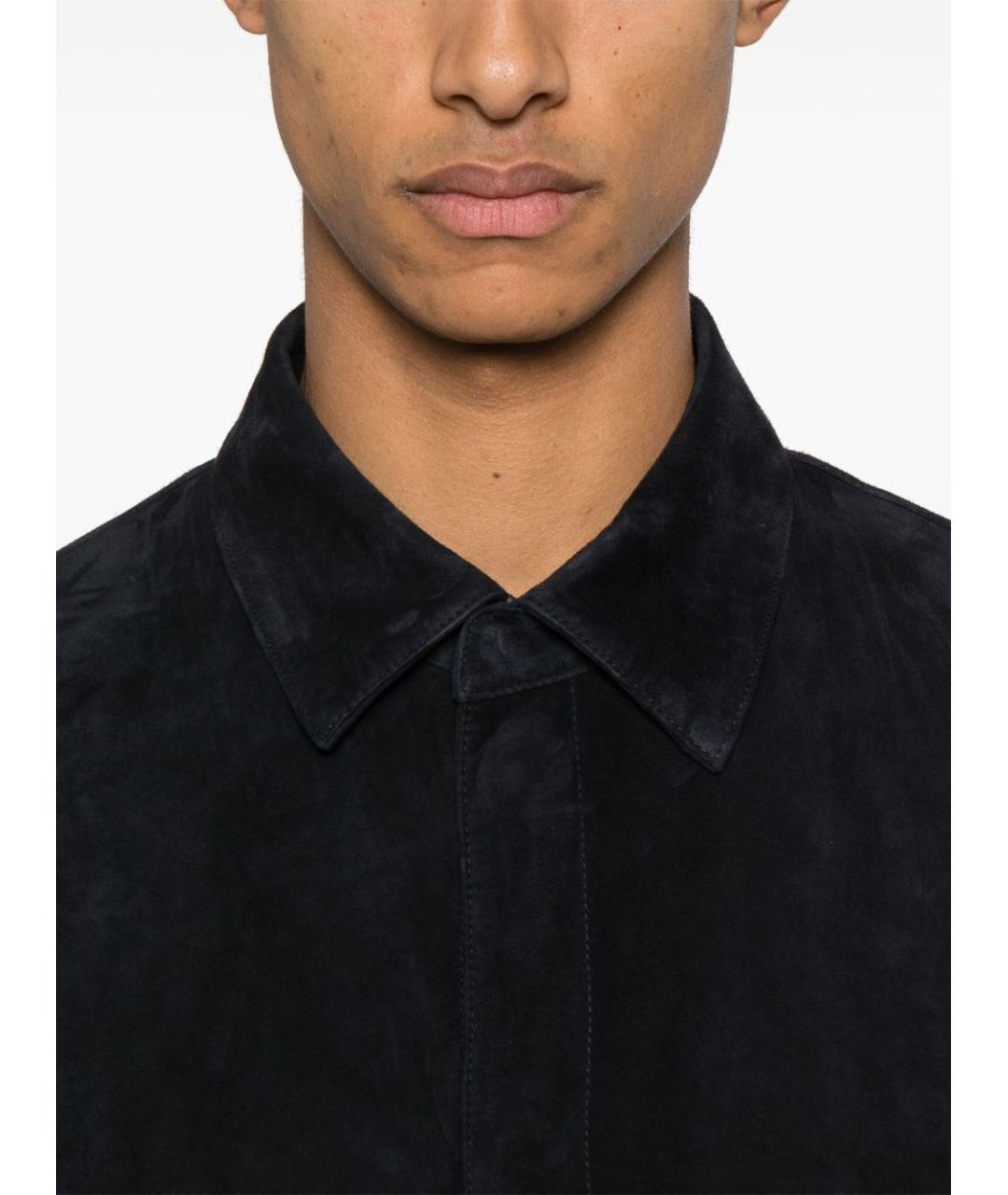 EMPORIO ARMANI Черная кэжуал рубашка, фото 4