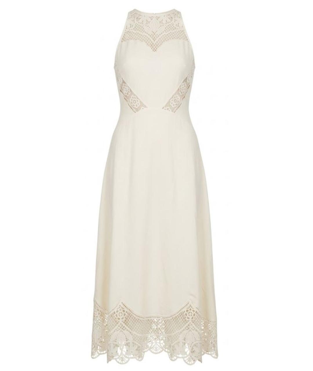 TWIN-SET Бежевый вискозный сарафан, фото 1