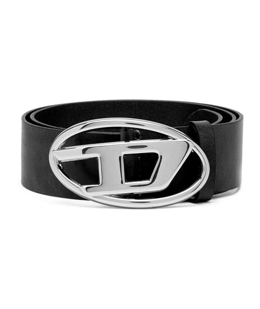 DIESEL Черный ремень, фото 1